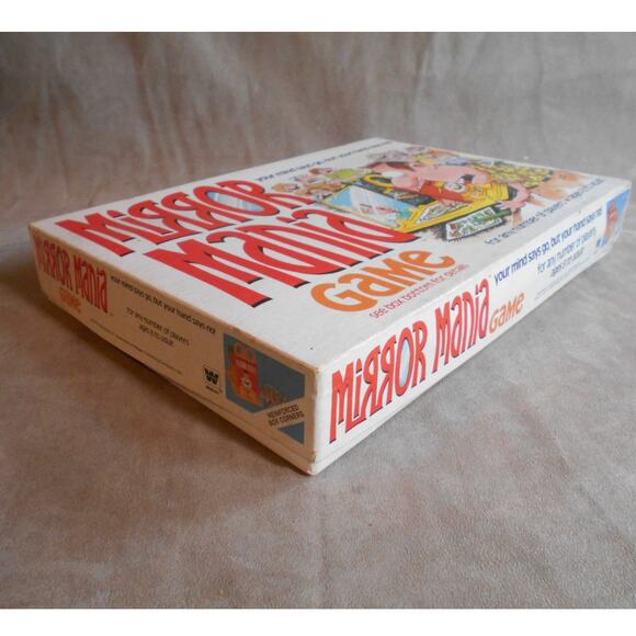 Vintage 1982 Mirror Mania Game Whitman #4835-21 Complete - Picture 8 of 10
